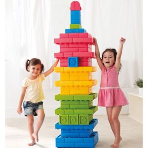 图片  Weplay 儿童幼教巧巧大积木 Q-blocks - 64 pcs