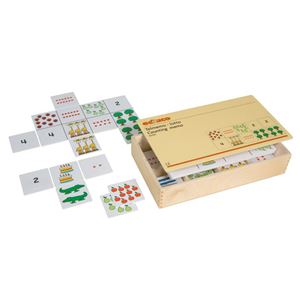 图片 educo幼儿园数学启蒙教具 数字配对游戏 数字记忆游戏