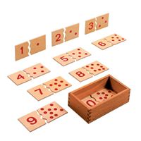 图片 educo幼儿园数学启蒙教具 1-10 数字对对碰碰游戏