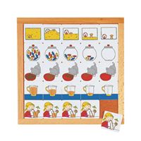 图片 educo幼儿园数学启蒙教具  框架游戏- 量的变化