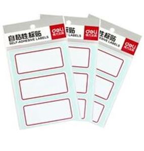 图片 得力标签7186