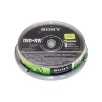 图片 索尼可擦写光盘DVD+RW 10片/盒