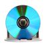 图片 麦克赛尔黑盘刻录盘DVD+R 50片/桶