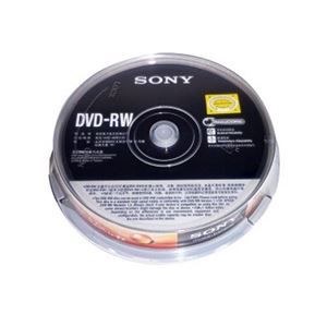 图片 索尼光盘DVD-RW/10片桶