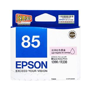 图片 EPSON 墨盒T0856 淡红