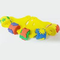 图片 手柄滑动EVA印章 手工DIY创意绘画刷  5支装