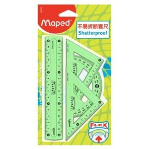 图片 马培德Maped 不易折断套尺 244069 套尺 尺子 量角器