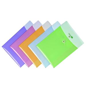 图片 齐心A1829 办公用品 双袋绳扣档案袋