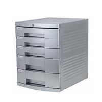 图片 树德银系五层 带锁文件柜  N2005Y A4