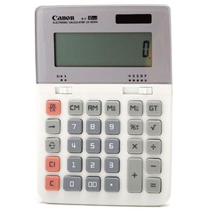 图片 佳能 中型计算器 (银) LS-1200H 