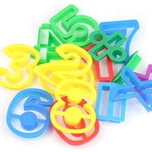 图片 数字符号印模彩泥橡皮泥模具工具套装 101-6 