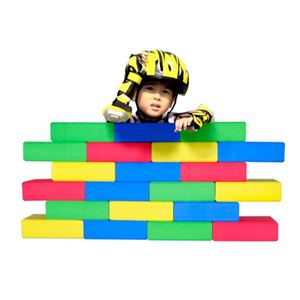 图片 幼教益智幼儿园玩具儿童泡沫软体EVA安全大型积木砖QZC03