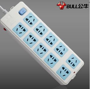 图片 公牛十位电源插座 GN-110(3m)