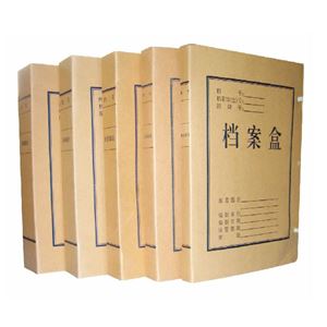 图片 国产牛皮纸档案盒 A4/60mm