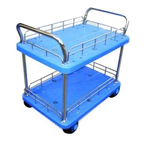 图片 UNI-Silent静音双层手推车 PLA300-T2-HL2-D