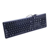 图片 戴尔有线键盘 Kb212 黑色