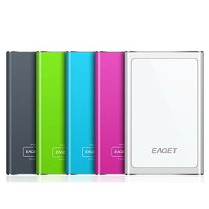 图片 忆捷（EAGET） G90-1TB 时尚超薄硬加密全金属 高速移动硬