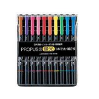 图片 三菱PUS-101T-10C 荧光笔 10色套装