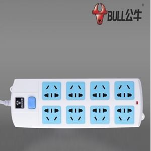 图片 公牛八联插座/Gongniu Surge Protectors GN-604 3米