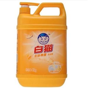 图片 白猫 去油除腥洗洁精2kg