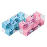 图片 国誉 多方角橡皮(蓝/粉红)KESHI-U750-3