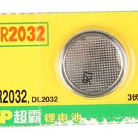 图片 超霸 纽扣电池 CR2032 5粒/排