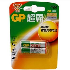 图片 超霸镍氢7号充电电池 700毫安 