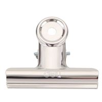 图片 得力2#圆形铁票夹64mm