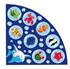 图片 Kit for Kids 扇形海洋生物教学毯