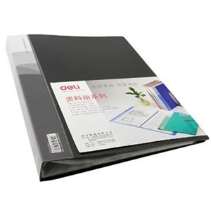 图片 得力60页资料册 5260黑