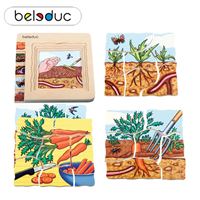 图片 Beleduc 贝乐多五层拼图胡萝卜