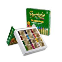 图片 Crayola/绘儿乐 12色水溶性油画捧-300支 52-3630