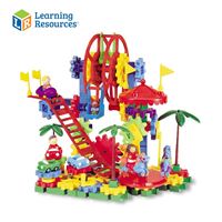 图片 Learning Resources Gears齿轮电动欢乐谷STEM玩具Dizzy Fun Land