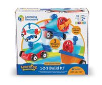 图片 Learning Resources 搭建海陆空玩具拖船，汽车和飞机