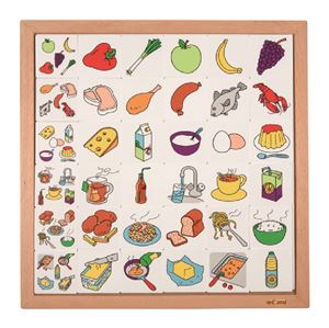图片 Educo 分类拼图-食物 