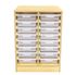 图片 Kids-F 两列大/小储物盒教学柜 2 Column Unit,150Tray