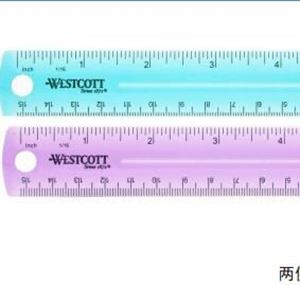 图片 Westcott 无毒塑料尺塑料直尺 Westcott Rulers