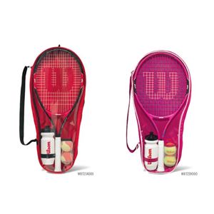 图片 Wilson威尔胜 女童轻量大拍面推荐套装 初学网球拍BURN PINK 25