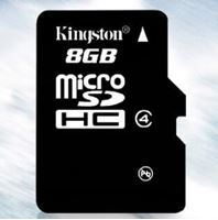 图片 金士顿高速手机 TF 存储卡8GB