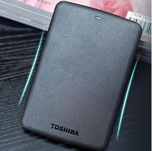 图片 东芝新小黑 A2 系列 2.5 英寸移动硬盘1TB