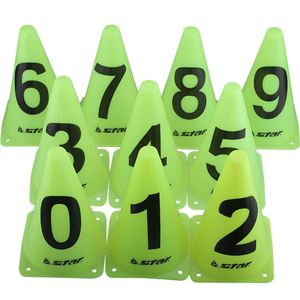 图片 STAR世达足球运动训练障碍物数字标志桶SA306C