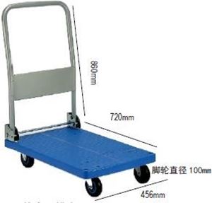 图片 UNI-Silent 静音手推车PLA150Y-DX