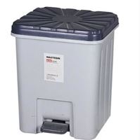 图片 得力脚踩垃圾筒 Deli Waste Bin 956