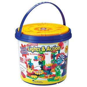 图片 电光齿轮片 Lights & Action Building Set
