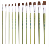 图片 狼毫油画笔 Long-handle Painting Brush