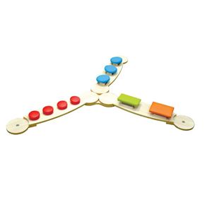 图片 感统平衡木B组  Wiggly Wonky Balance Beams B