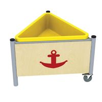 图片 玩沙戏水组（含教具盒） Triangle Sand and Water Table
