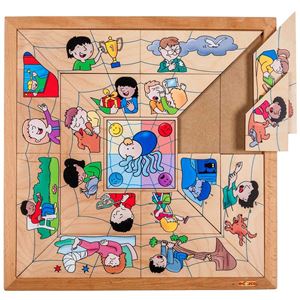 图片 蜘蛛分类拼图-表情 Spider sorting puzzle-Emotions