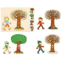 图片 4层拼图-春夏秋冬 Multilayer Puzzles--In Different Season - Seasons