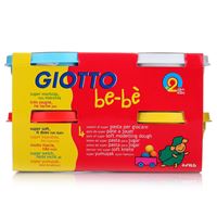 图片 Giotto Be-Be 4色可塑性超强的橡皮泥（每色100g）464901